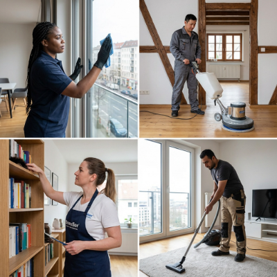 Professionelle Gebäudereinigung Berlin - Treppenhaus